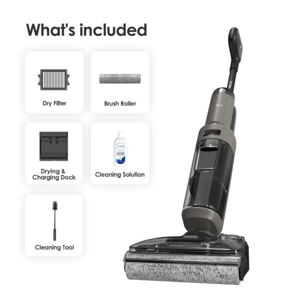 Tineco FLOOR ONE i6 Stretch Cordless Wet Dry Vacuum Cleaner - Image 9