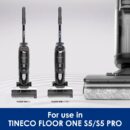 Tineco FLOOR ONE S5 / iFloor 5 Breeze Complete/ iFloor 5 Replacement Brush Roller Kit-2x Brush Roller & 2x HEPA Assy
