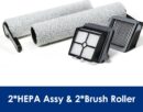 Tineco FLOOR ONE S7 Pro/S7 Flashdry Replacement Brush Roller Kit- 2*Brush Roller & 2*HEPA Assy