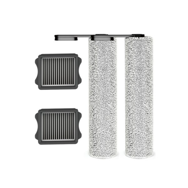 Tineco FLOOR ONE S7 Pro/S7 Flashdry Replacement Brush Roller Kit- 2*Brush Roller & 2*HEPA Assy