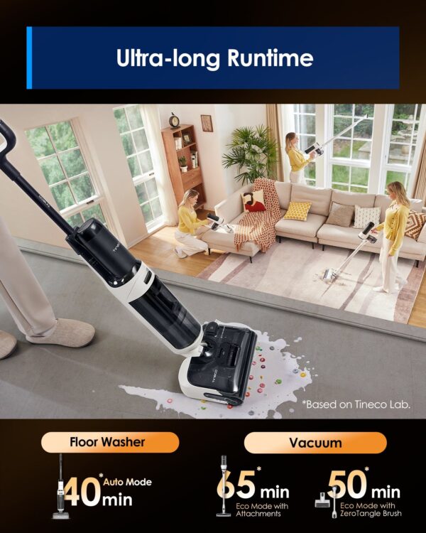 Tineco FLOOR ONE SWITCH S6 Stretch Wet Dry Vacuum Cleaner - Image 9