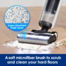 Tineco Replacement Brush Roller Set for Floor ONE S7 Combo Cordless Multi-Function Cleaner (S7 Combo only, not Compatible with Any Other Model)