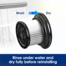 Tineco Replacement HEPA Assembly for the Cordless Vacuum of PURE ONE Station Series(PURE ONE Station FurFree & PURE ONE Station only, not Compatible with Any Other Model)